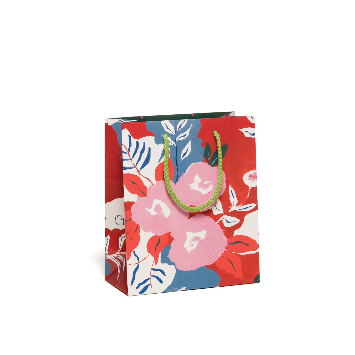Red Cap Cards - Ruby Red Flower Bag - Small