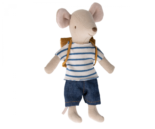 Maileg - Tricycle Mouse, Big Brother with Bag