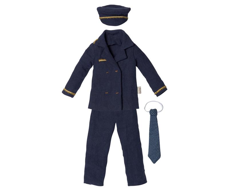 Maileg - Ginger Dad - Pilot Suit - Size 2