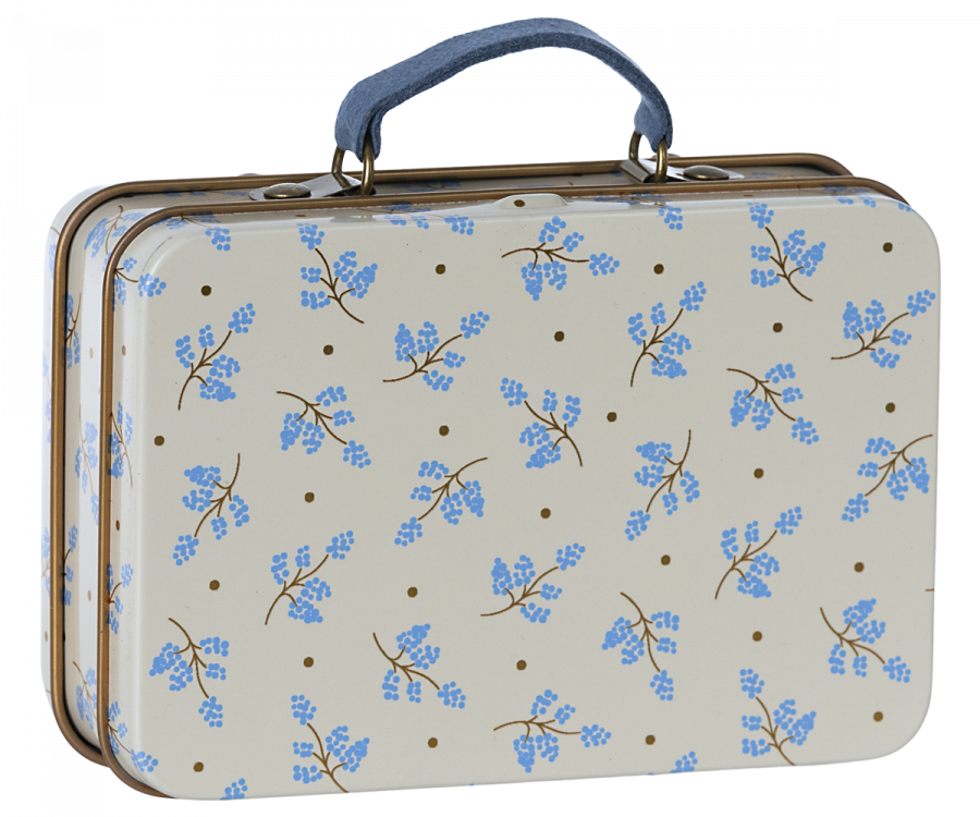 Maileg - Small Suitcase, Madelaine - Blue
