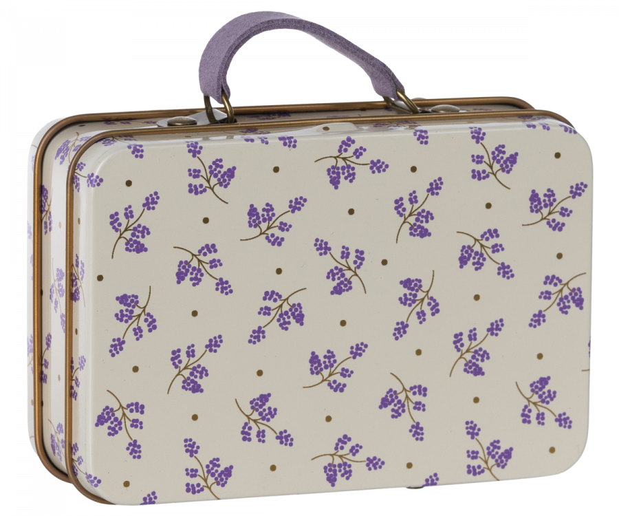 Maileg - Small Suitcase, Madelaine - Lavender