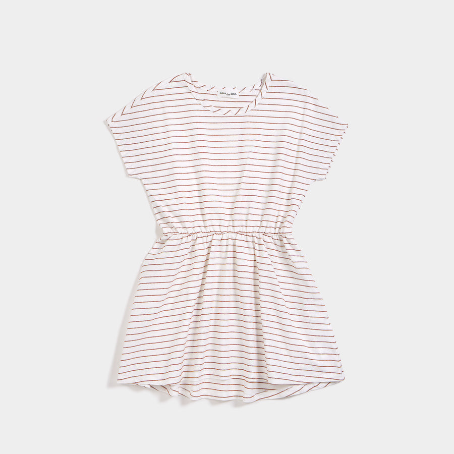 Miles the Label - Knit Dress - Off White - LAST ONES - 4Y & 14Y