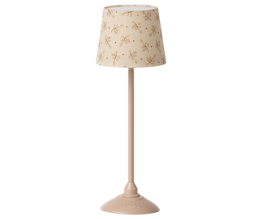 Maileg - Miniature Floor Lamp - Powder