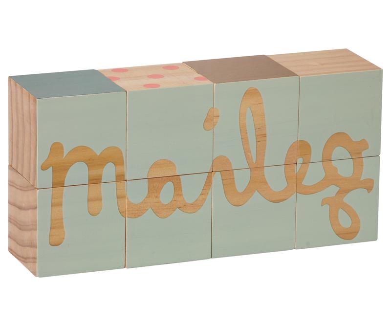 Maileg - Logo Blocks - Multicolored