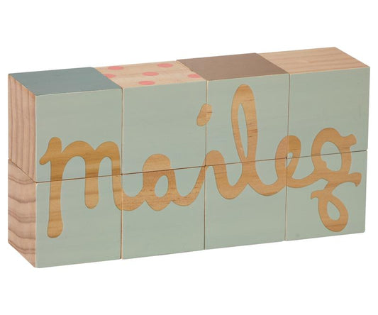 Maileg - Logo Blocks - Multicolored