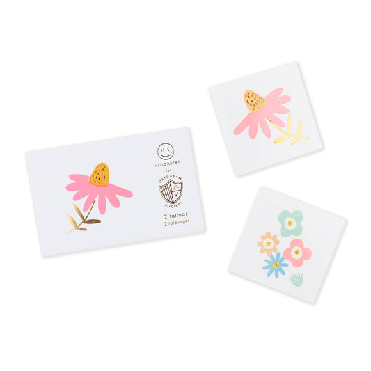 Daydream Society - Flora Temporary Tattoos - 2 Pk.