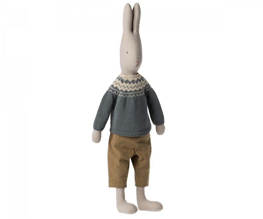 Maileg - RABBIT, SIZE 5 - Pants and Knitted Sweater