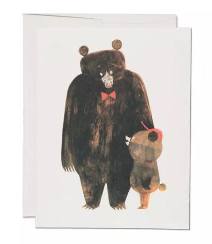 Red Cap Cards -  Daddy Bear