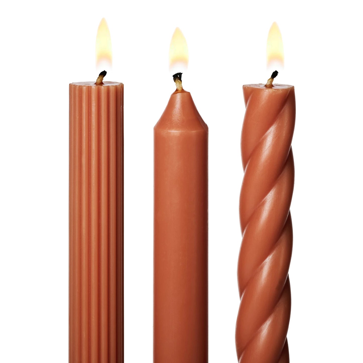 Illume - Candle Tapers - 3 pack - Terra Tabac