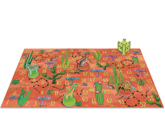 Wild Animals Pop & Slot Snakes & Ladders Game