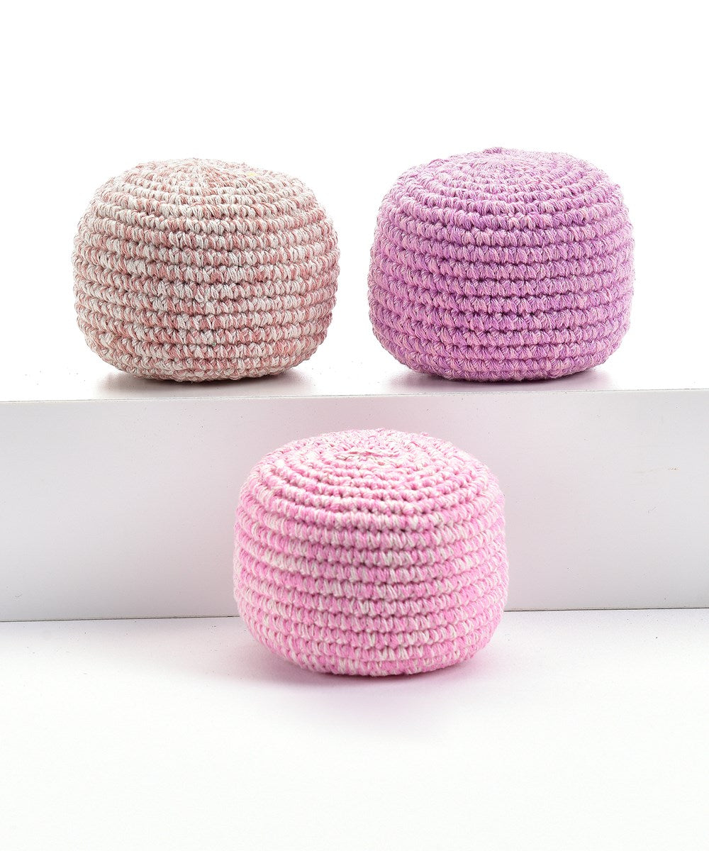 Lavender Scented Crochet Stress Ball - Three Styles