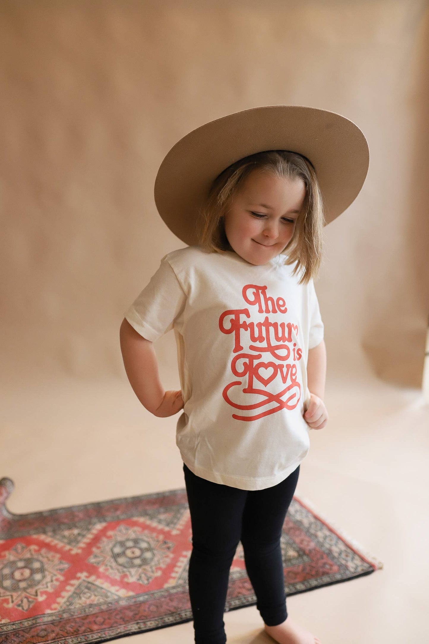 Polished Prints - The Future is Love Kid/Toddler Tee