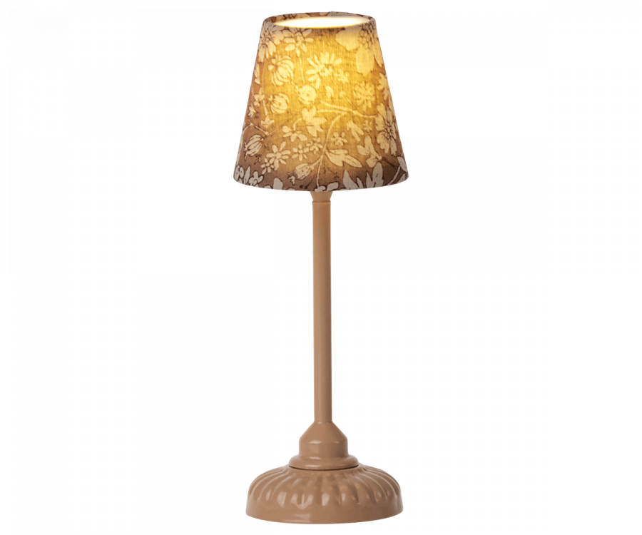 Maileg - Vintage Floor Lamp, SMALL - DARK POWDER