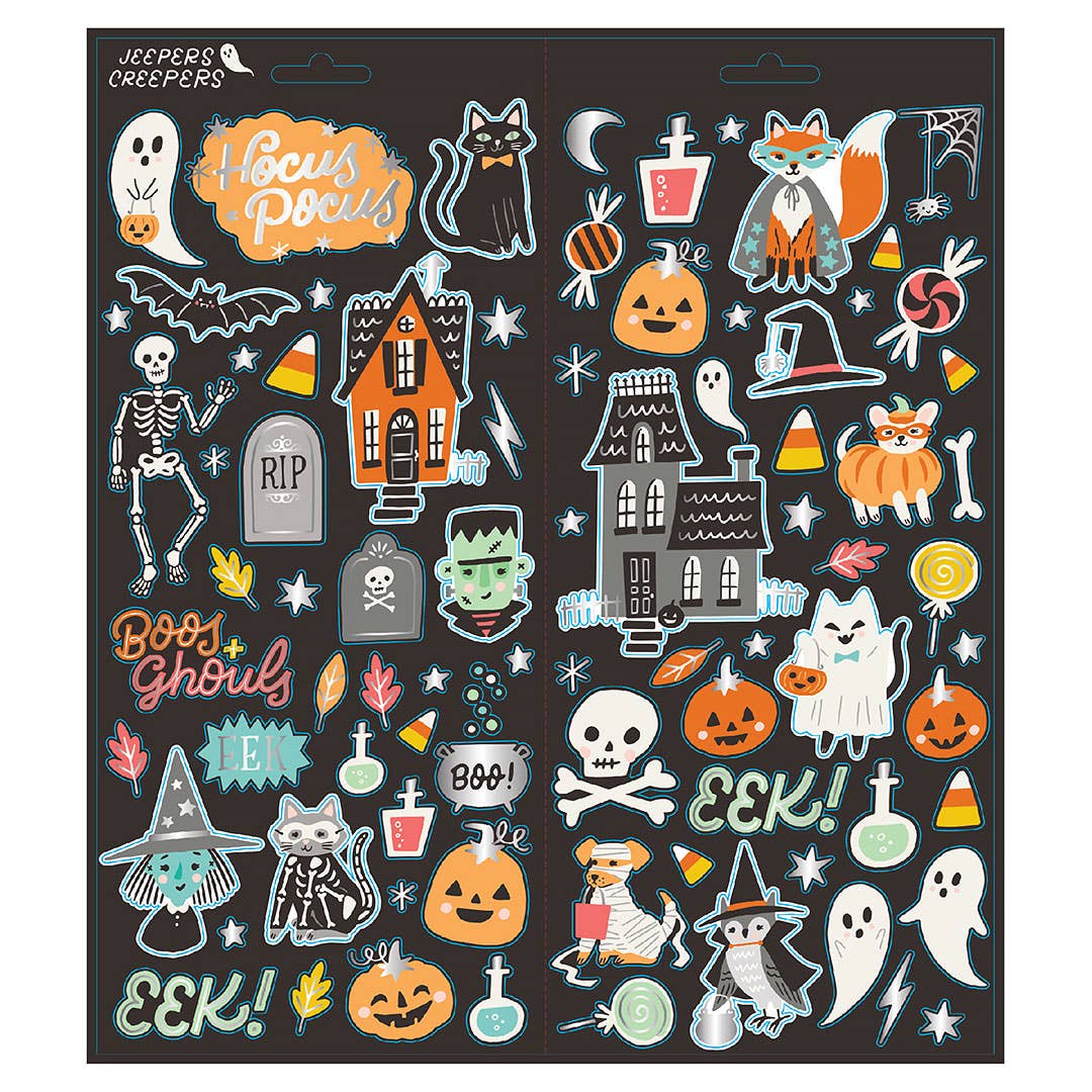 Paper Source - Jeepers Creepers Sticker Sheet