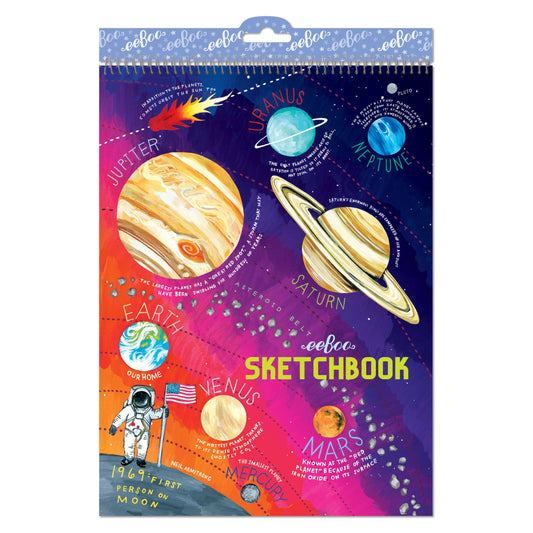Eeboo - Solar System Sketchbook