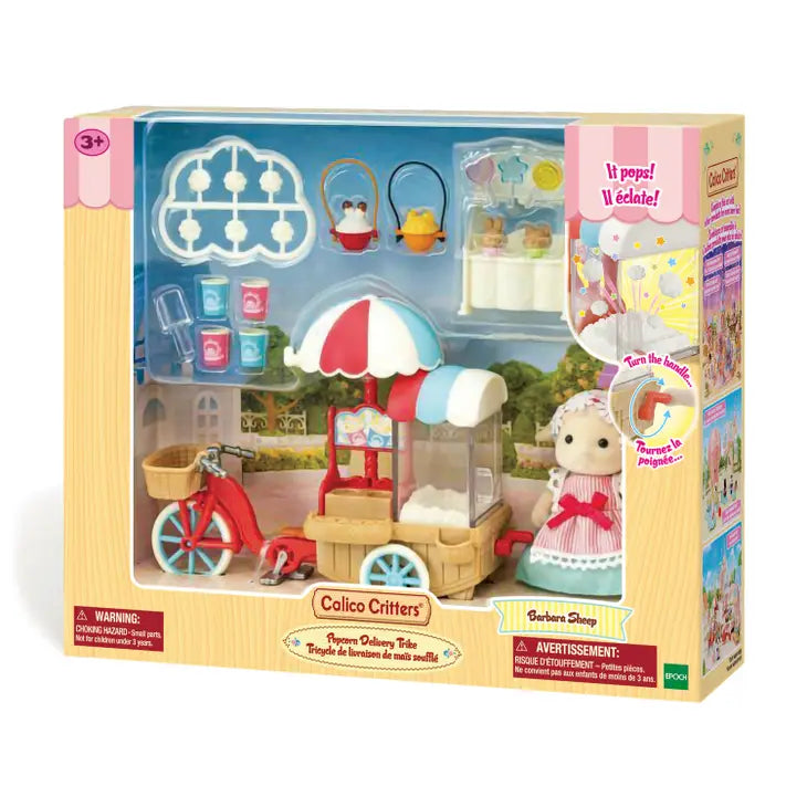 Calico Critters - Popcorn Delivery Trike