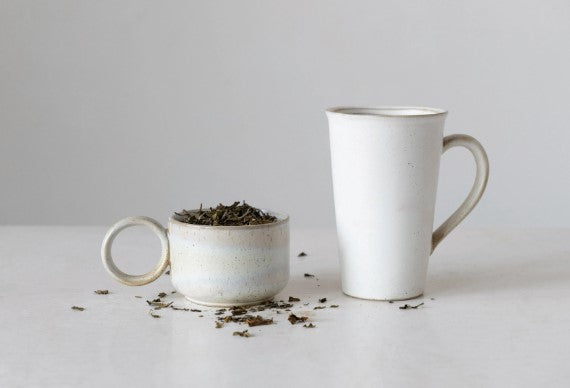 Stoneware Mug with Reactive Glaze