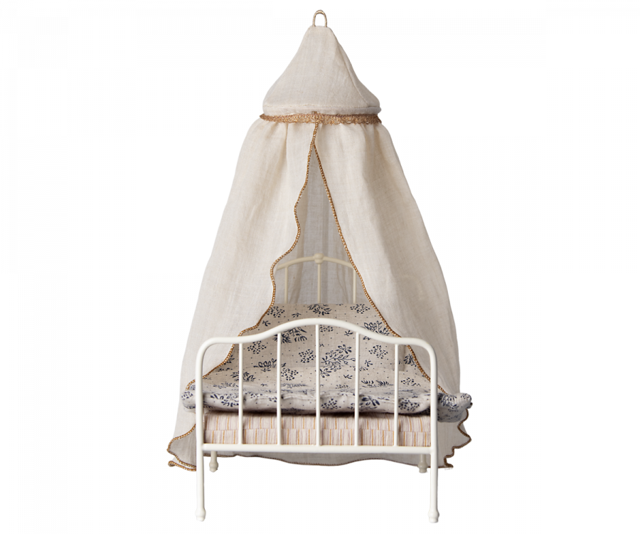 Maileg - Miniature Bed Canopy - CREAM