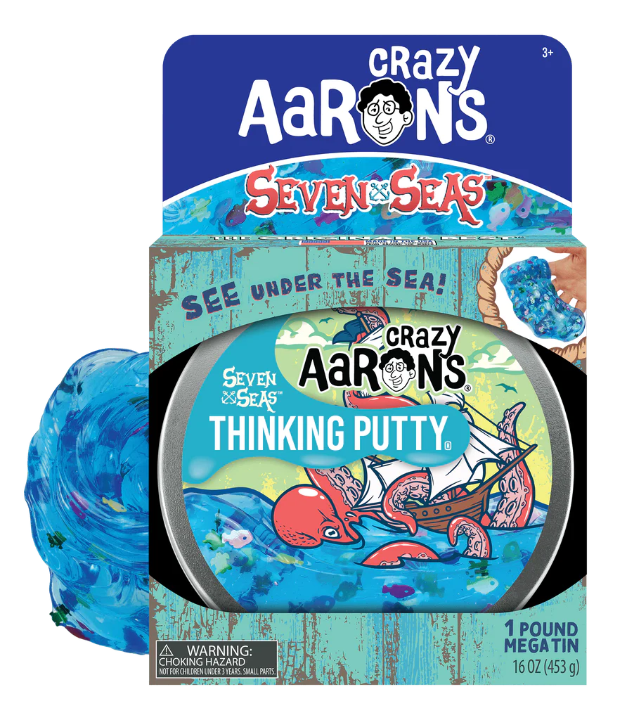 Crazy Aaron's - Mega Tin Thinking Putty - Seven Seas