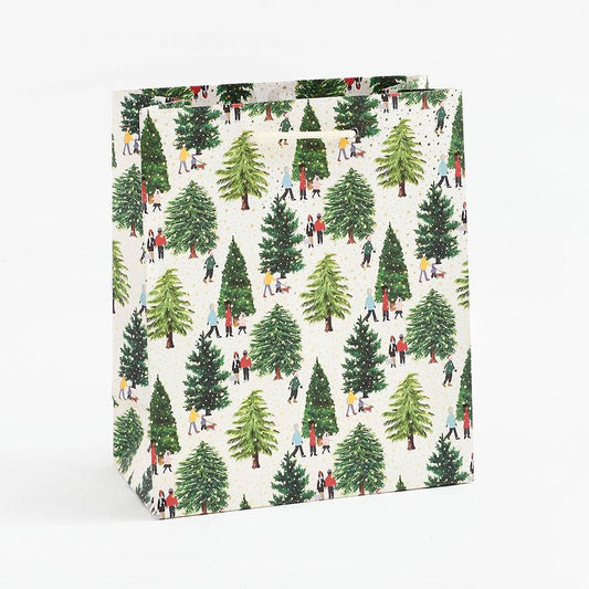 Paper Source - Christmas Tree Farm Gift Bag - Medium