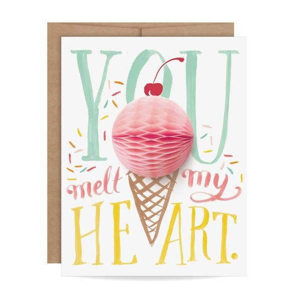 Inklings Paperie - Ice Cream Pop-up Card