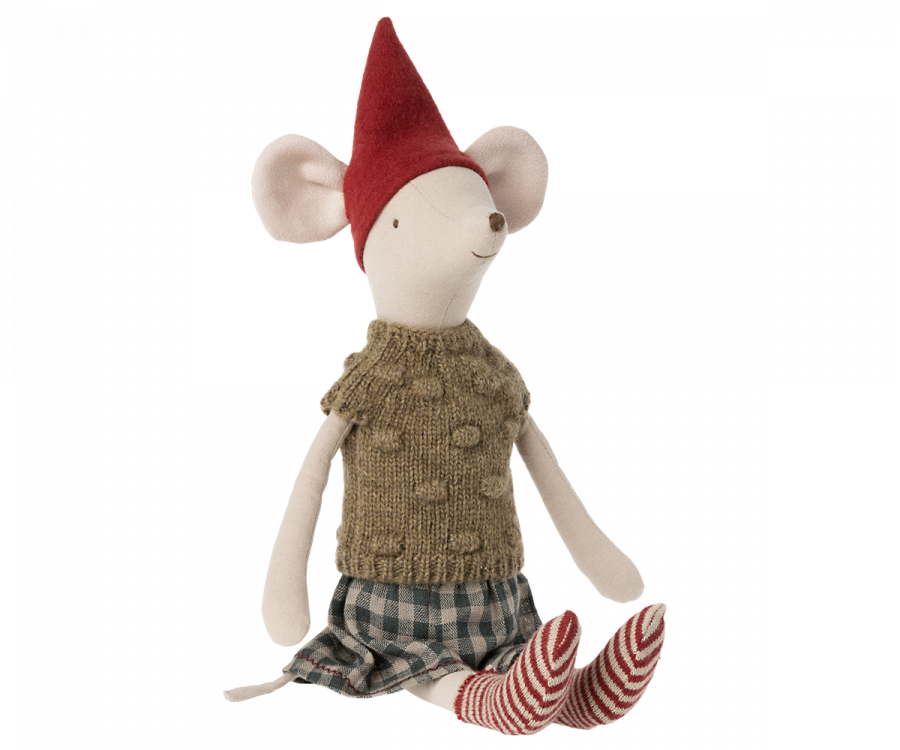 Maileg - Christmas Mouse, Girl - MEDIUM