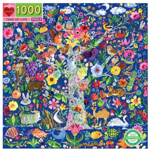 eeBoo - Tree of Life Puzzle - 1000 Piece