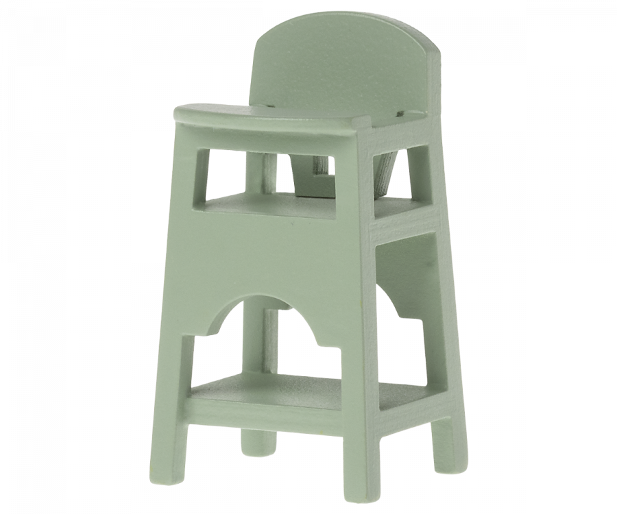 Maileg - High Chair, Mouse - MINT