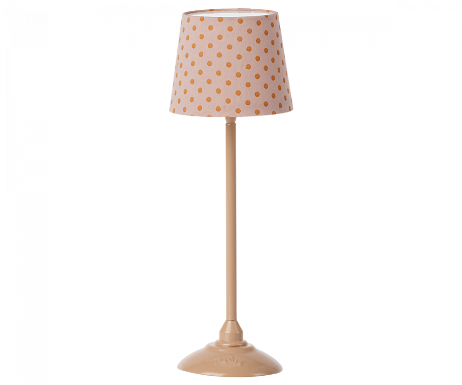 Maileg - Miniature Floor Lamp - Dark Powder