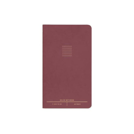 Designworks Ink - flex Cover Notebook - Burgundy