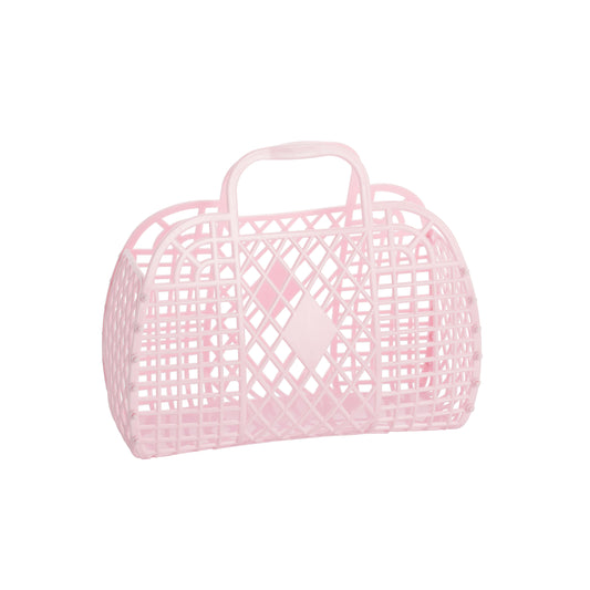 Sunjellies - Small Retro Basket - Pink