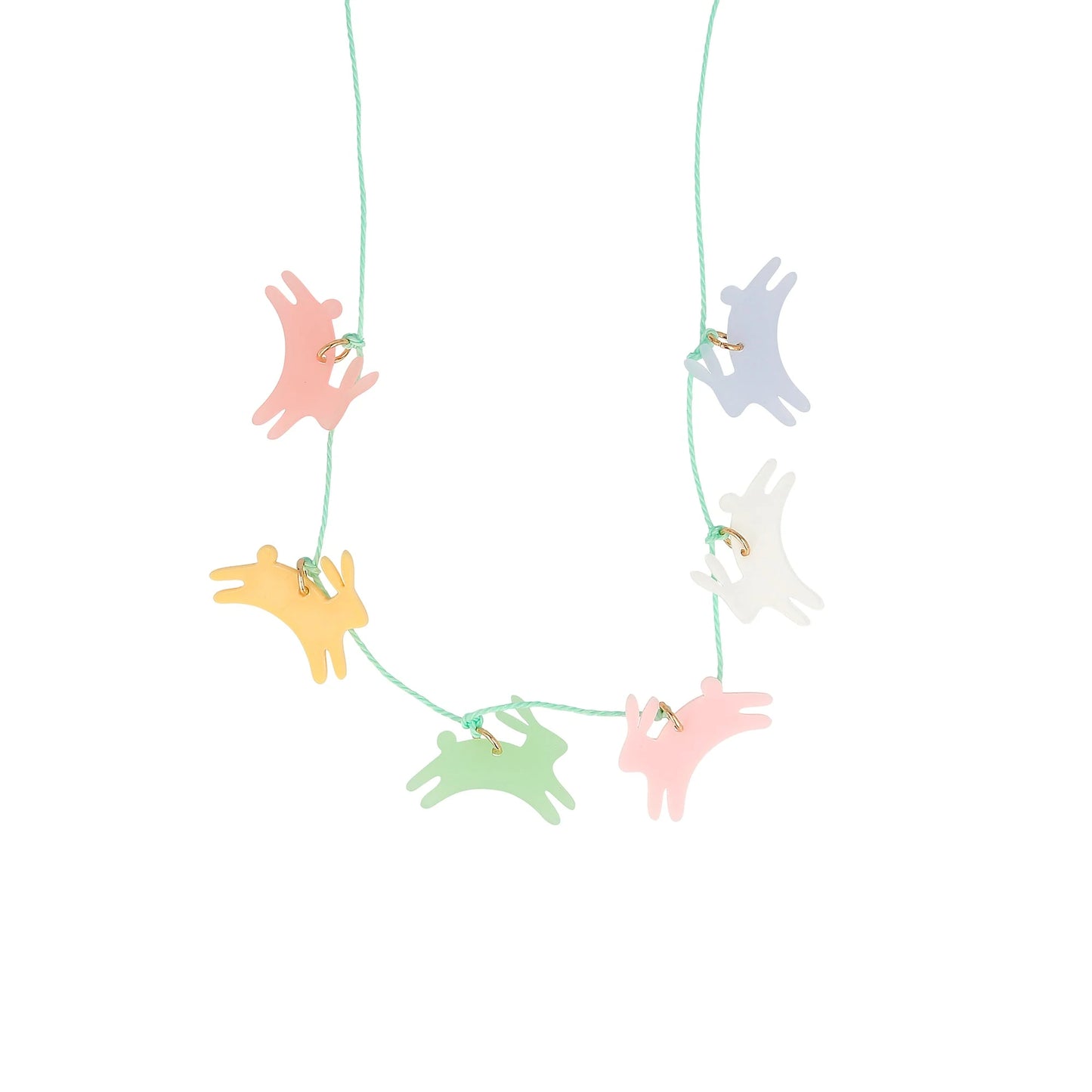 Meri Meri - Leaping Bunny Necklace