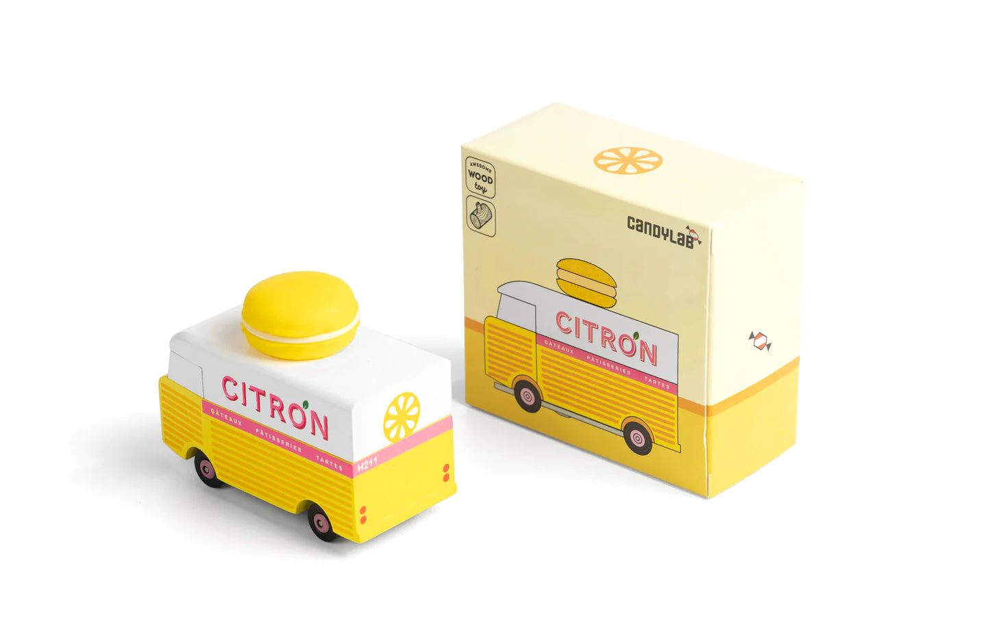 CandyLab Cars - Citron Macaron