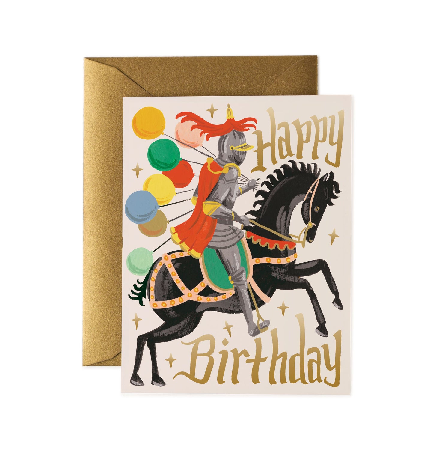 Rifle Paper Co. - Knight Birthday Card