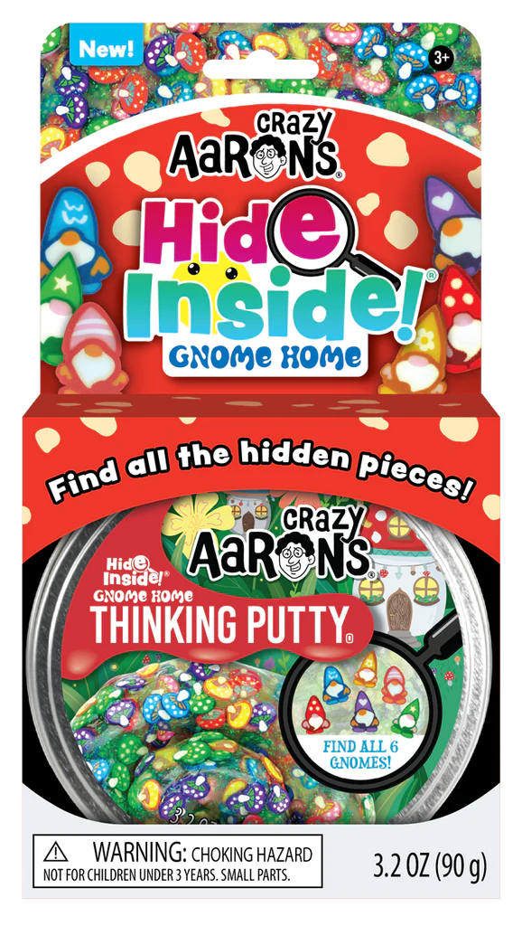 Crazy Aarons - Thinking Putty - Gnome Home Hide Inside