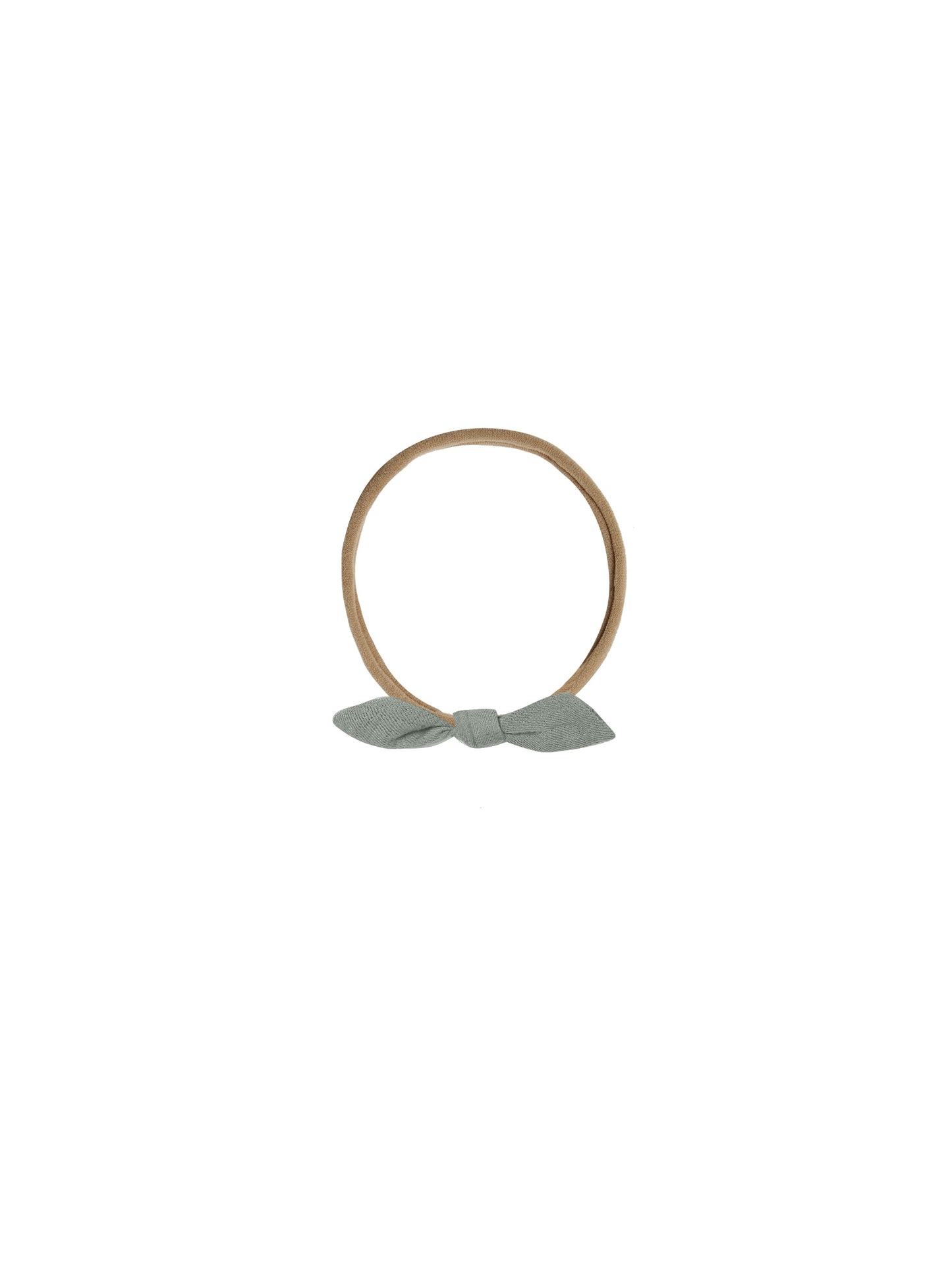 Quincy Mae - Little Knot Headband - Sea Green - LAST ONE