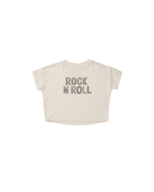 Rylee + Cru - Boxy Tee - Rock 'N' Roll