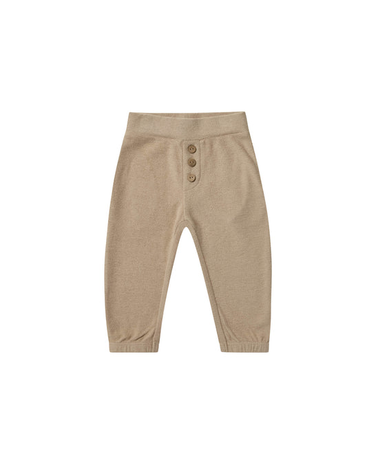 Rylee + Cru - Button Jogger Pant - Putty - LAST ONE - 6-7Y