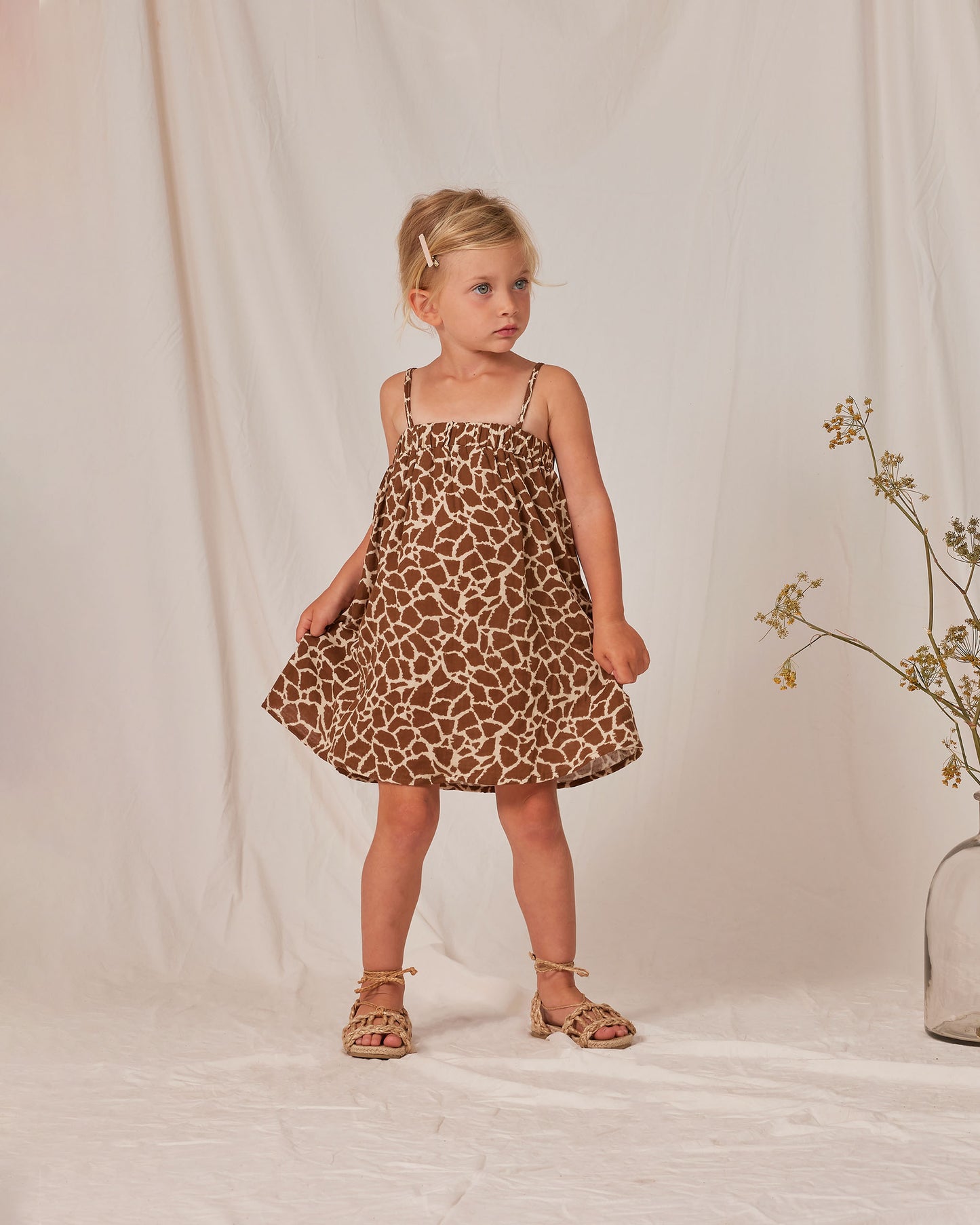Rylee + Cru - Sahara Mini Dress - Giraffe Spots