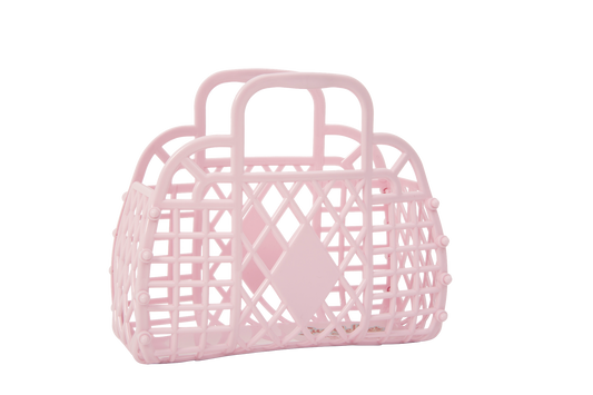 Sunjellies - Mini Retro Basket - Pink