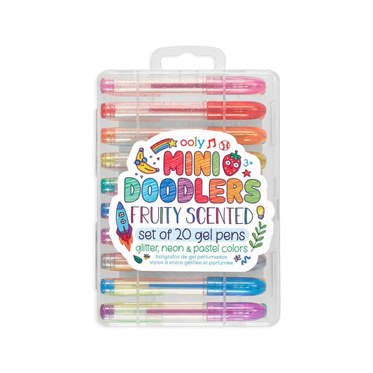 OOLY - Mini Doodlers Fruity Scented Gel Pens - Set of 20