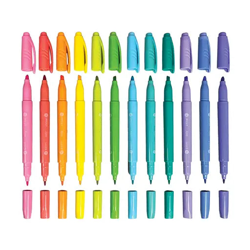 Ooly - Pastel Hues Markers - Set of 12