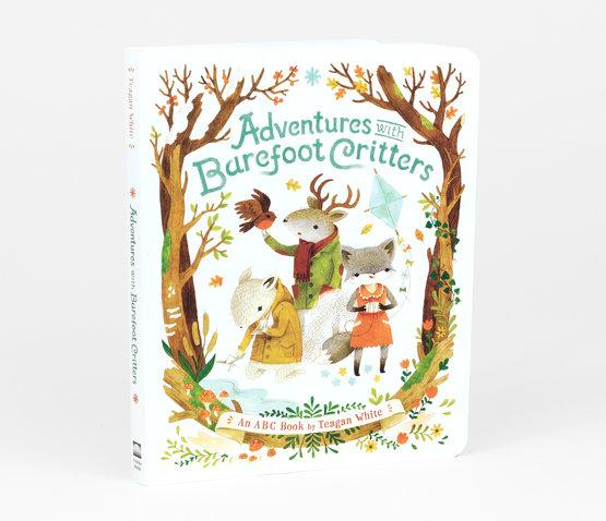 Adventures with Barefoot Critters - ABC book by Tegan white