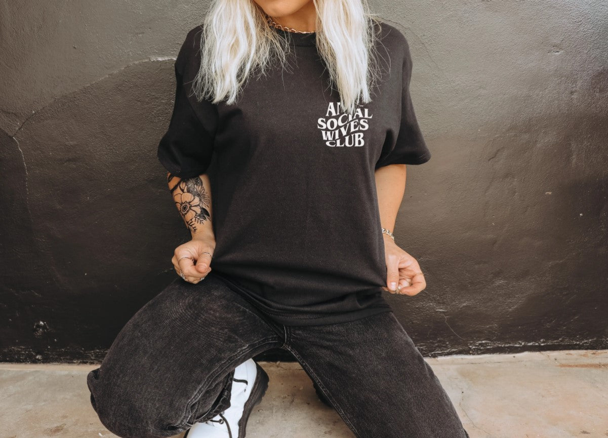 Anti Social Wives Club Tee