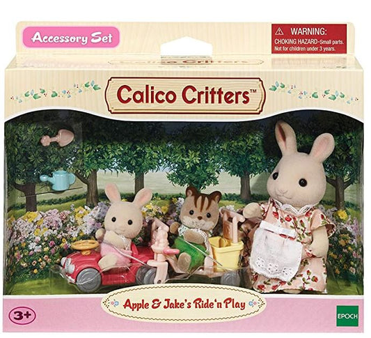 Calico Critters - Apple + Jake's Ride N' Play