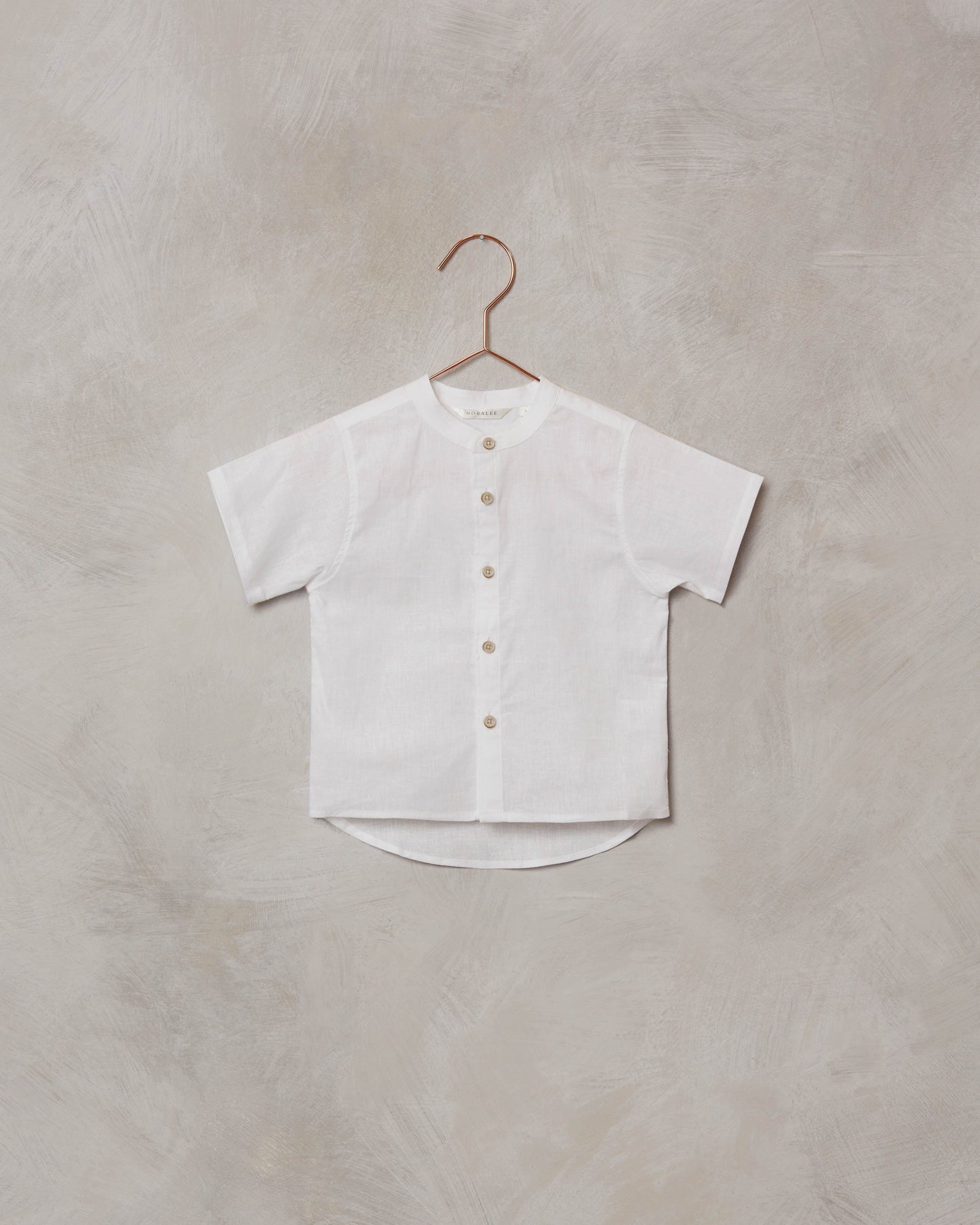 Noralee - Archie Shirt - White - LAST ONE - 8Y