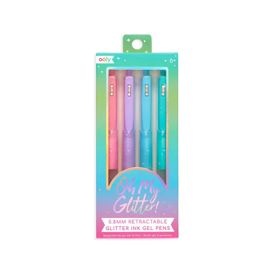 Ooly - Oh My Glitter! Gel Pens - Set of 4