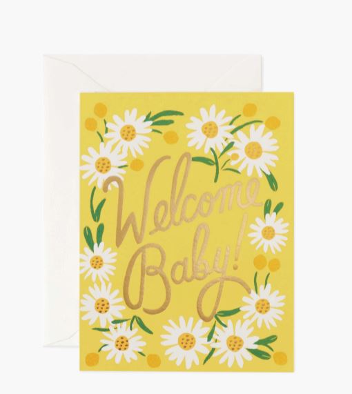 Rifle Paper Co. - Daisy Baby Card