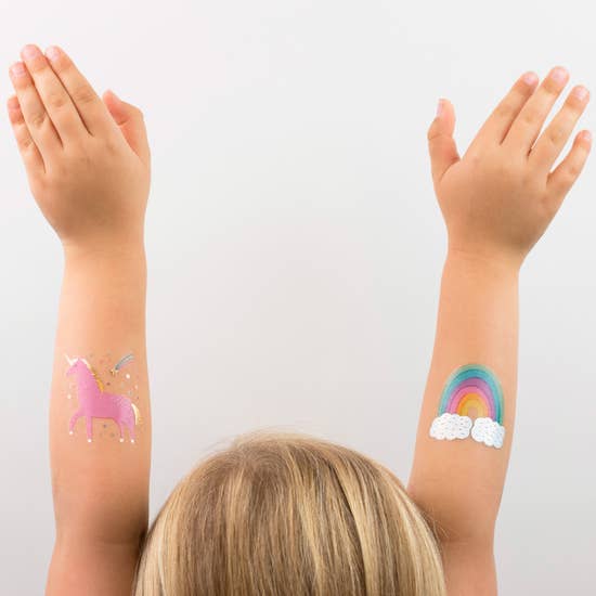 Daydream Society - Unicorn + Rainbows Temporary Tattoos