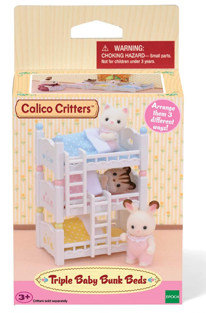 Calico Critters - Triple Baby Bunk Beds